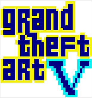 Logo Juego Grand Theft Art V